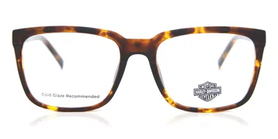Harley Davidson Hd0800 052 Men's Glasses Tortoiseshell Size 54 - Free Lenses - Blue Light Block Available In Brown