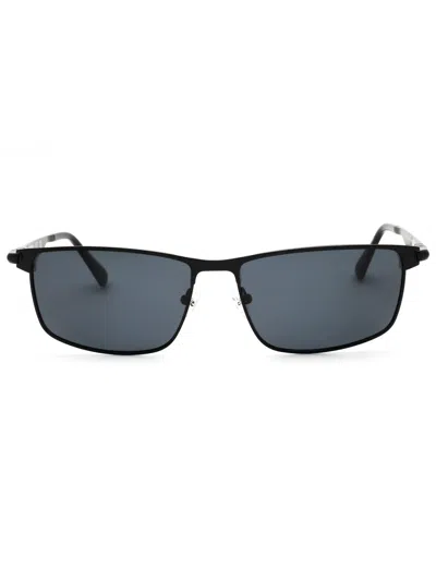 Harley Davidson Hd0957x Sunglasses In Matte Black / Smoke Polarized