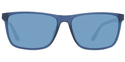 Harley Davidson Hd0970x 91v Men's Sunglasses Blue Size 58