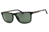 Harley Davidson Hd0970x Polarized Rectangular Sunglasses In Black