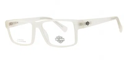 Harley Davidson Hd0982 026 Men's Glasses Clear Size 55 - Free Lenses - Blue Light Block Available In Transparent