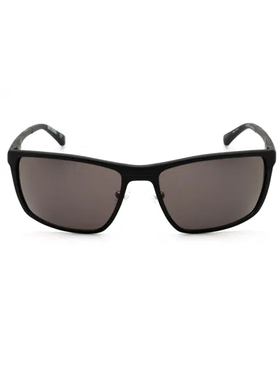 Harley Davidson Hd1015x Sunglasses In Matte Black / Smoke Polarized