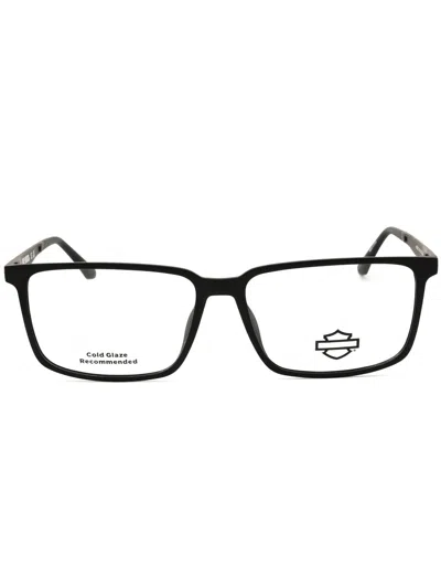 Harley Davidson Hd50021 Eyeglasses In Grey/other/clear Demo Lens