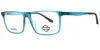 Harley Davidson Stylish Rectangular Men's Eyeglasses - Hd50021 In Blue