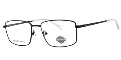 Harley Davidson Hd50027 002 Men's Glasses Black Size 57 - Free Lenses - Blue Light Block Available