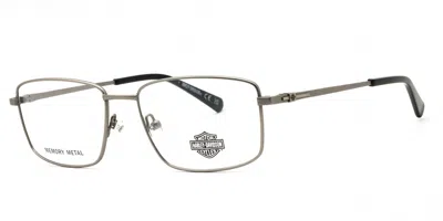Harley Davidson Hd50027 011 Men's Glasses Silver Size 55 - Free Lenses - Blue Light Block Available