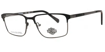 Harley Davidson Hd50031 005 Men's Glasses Black Size 52 - Free Lenses - Blue Light Block Available