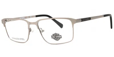Harley Davidson Hd50031 011 Men's Glasses Silver Size 52 - Free Lenses - Blue Light Block Available