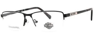 Harley Davidson Hd50032 002 Men's Glasses Black Size 55 - Free Lenses - Blue Light Block Available