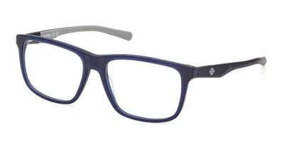 Harley Davidson Hd50067 091 Men's Glasses Blue Size 58 - Free Lenses - Blue Light Block Available