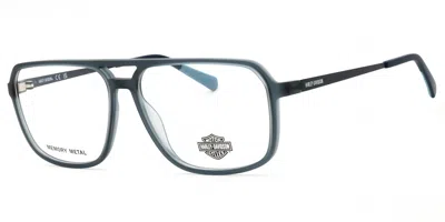 Harley Davidson Hd50069 085 Men's Glasses Blue Size 60 - Free Lenses - Blue Light Block Available