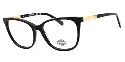 Harley Davidson Hd50075 001 Women's Glasses Black Size 55 - Free Lenses - Blue Light Block Available