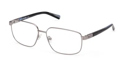 Harley Davidson Hd50092 011 Men's Glasses Silver Size 60 - Free Lenses - Blue Light Block Available In Matte Antique Light Nickeltin Silver