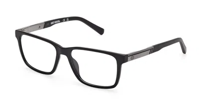 Harley Davidson Hd50094 002 Men's Glasses Black Size 55 - Free Lenses - Blue Light Block Available In Matte Black