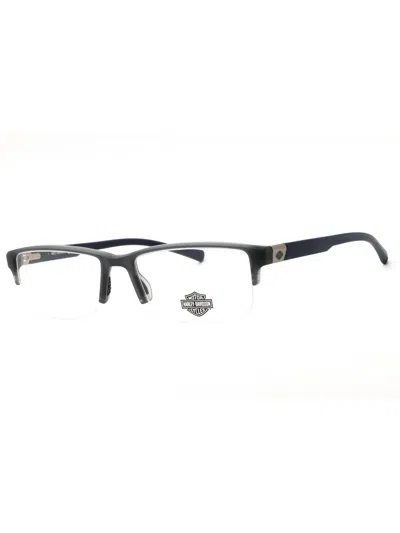 Harley Davidson Hd50096 Eyeglasses In 020 - Grey/other/clear Demo Lens