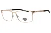 Harley Davidson Hd50101 Metal-frame Rectangular Eyeglasses In Multi