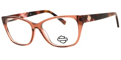 Harley Davidson Hd50108 072 Women's Glasses Pink Size 55 - Free Lenses - Blue Light Block Available In Brown