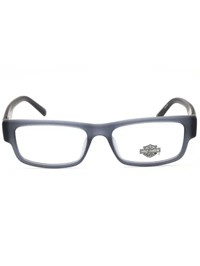 Harley Davidson Hd50111 Eyeglasses In Grey/other/clear Demo Lens