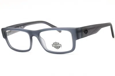 Harley Davidson Hd50111 Rectangular Acetate Eyeglasses In Gray