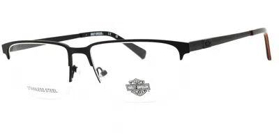 Harley Davidson Hd50113 002 Men's Glasses  Size 57 - Free Lenses - Blue Light Block Available In Black