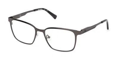 Harley Davidson Hd50116 007 Men's Glasses Silver Size 55 - Free Lenses - Blue Light Block Available In Matte Antique Dark Nickeltin Silver
