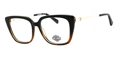 Harley Davidson Hd50119 005 Women's Glasses Black Size 53 - Free Lenses - Blue Light Block Available