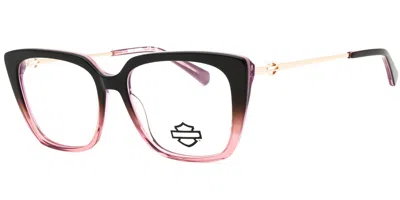 Harley Davidson Hd50119 083 Women's Glasses Purple Size 53 - Free Lenses - Blue Light Block Available In Black
