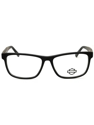 Harley Davidson Hd50122 Eyeglasses In Grey/other/clear Demo Lens