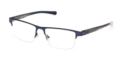 Harley Davidson Hd50126 091 Men's Glasses Blue Size 54 - Free Lenses - Blue Light Block Available In Matte Blue