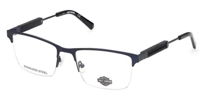 Harley Davidson Hd9013 091 Men's Glasses Blue Size 54 - Free Lenses - Blue Light Block Available