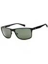 Harley Davidson Hd914x Men's Rectangular Sunglasses In Green