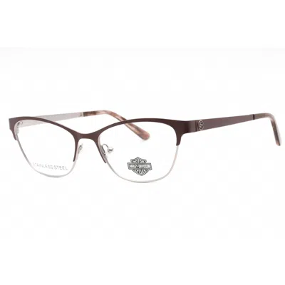 Harley Davidson Ladies Multi-color Cat Eye Eyeglass Frames Hd0572