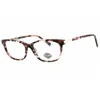 Harley Davidson Ladies Pink Rectangular Eyeglass Frames Hd0578