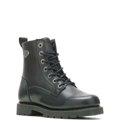 Pre-owned Harley-davidson Men's 6.5" Hannon Riding Boot Black - D93840, Black