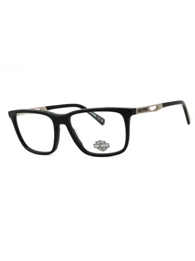 Harley Davidson Men's Hd50025 Rectangular Eyeglasses In Black