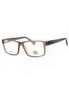 Harley Davidson Men's Rectangular Eyeglasses Hd0982 - Modern Comfort And Style