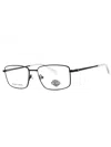 Harley Davidson Men's Rectangular Eyeglasses - Hd50027 Model In Black
