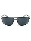 Harley Davidson Men's Rectangular Metal Sunglasses In Pink