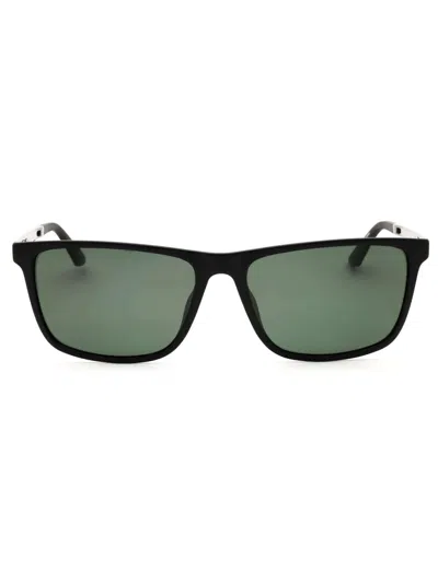 Harley Davidson Men's Rectangular Polarized Sunglasses - Hd0970x In Black