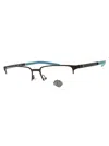 Harley Davidson Metal Rectangular Eyeglasses - Hd50019 Design In Black