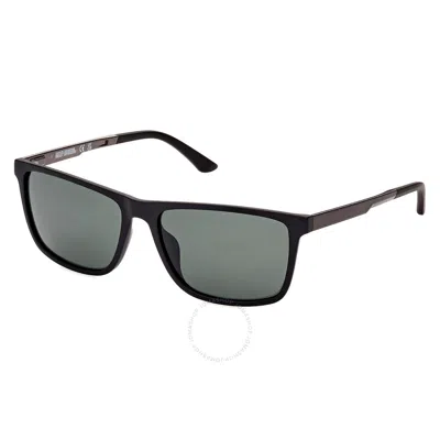 Harley Davidson Polarized Green Square Men's Sunglasses Hd0970x 02r 58