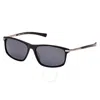Harley Davidson Polarized Smoke Rectangular Men's Sunglasses Hd0979x 01d 59