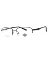 Harley Davidson Premium Rectangular Eyeglasses For Men In Black