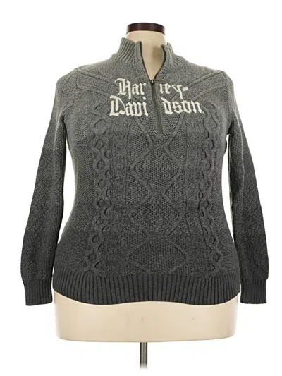 Pre-owned Harley Davidson Pullover Sweater In Gray