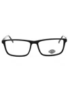 Harley Davidson Rectangular Designer Eyeglasses For Men - Hd50091 Model In Black