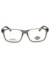 Harley Davidson Rectangular Men's Eyeglasses - Style Hd0145t In Brown