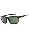 Harley Davidson Rectangular Men's Polarized Sunglasses In Black
