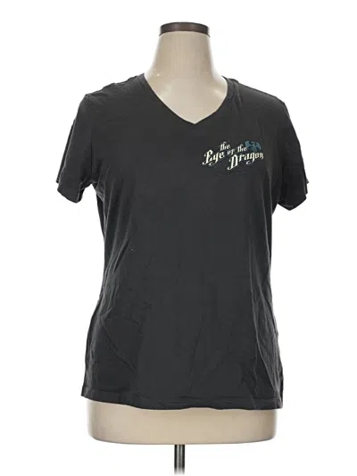 Pre-owned Harley Davidson Short Sleeve T-shirt In Gray