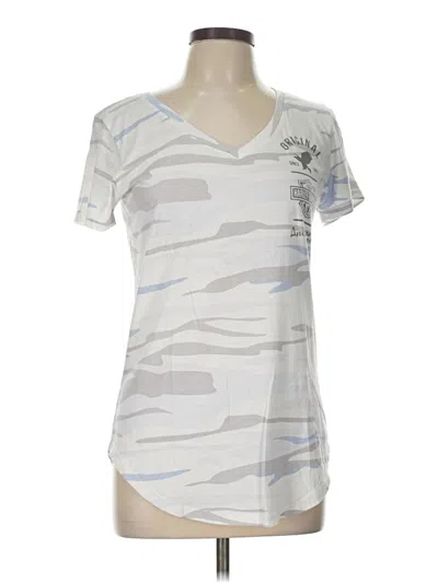 Pre-owned Harley Davidson Short Sleeve T-shirt In Silver