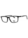 Harley Davidson Sleek Rectangular Eyeglasses For Men In Black